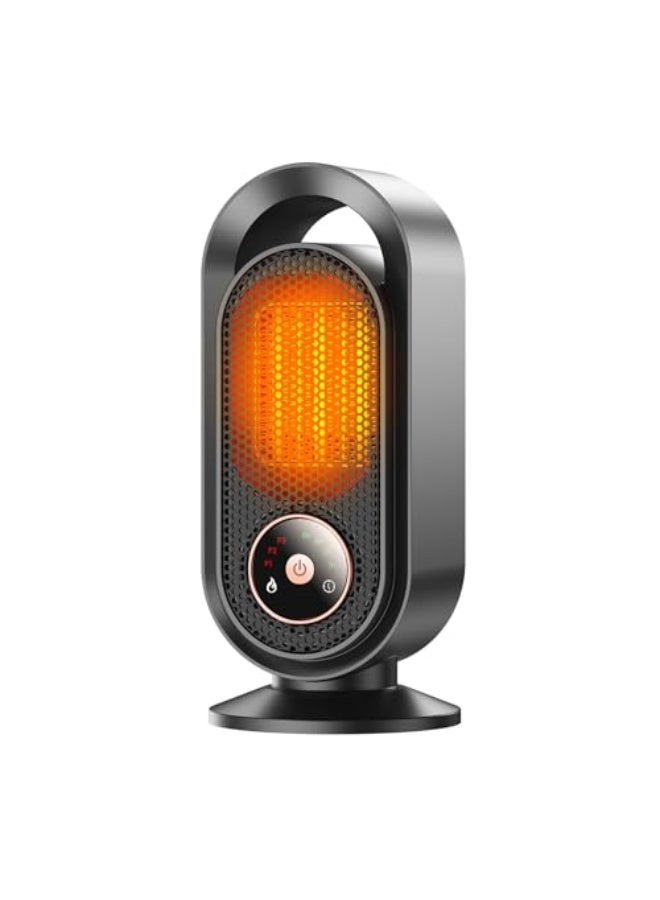 مدفأة كهربائية, 1500 واط, سخانات محمولة داخلية, سريعة وآمنة, سيراميك PTC الكهربائي لمكتب الدراسة وغرفة النوم - Image 1