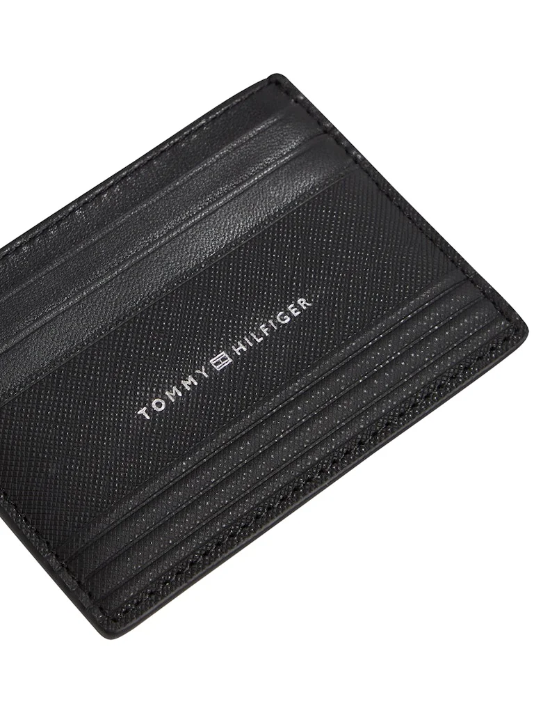 TOMMY HILFIGER LEATHER BUSINESS CARDHOLDER