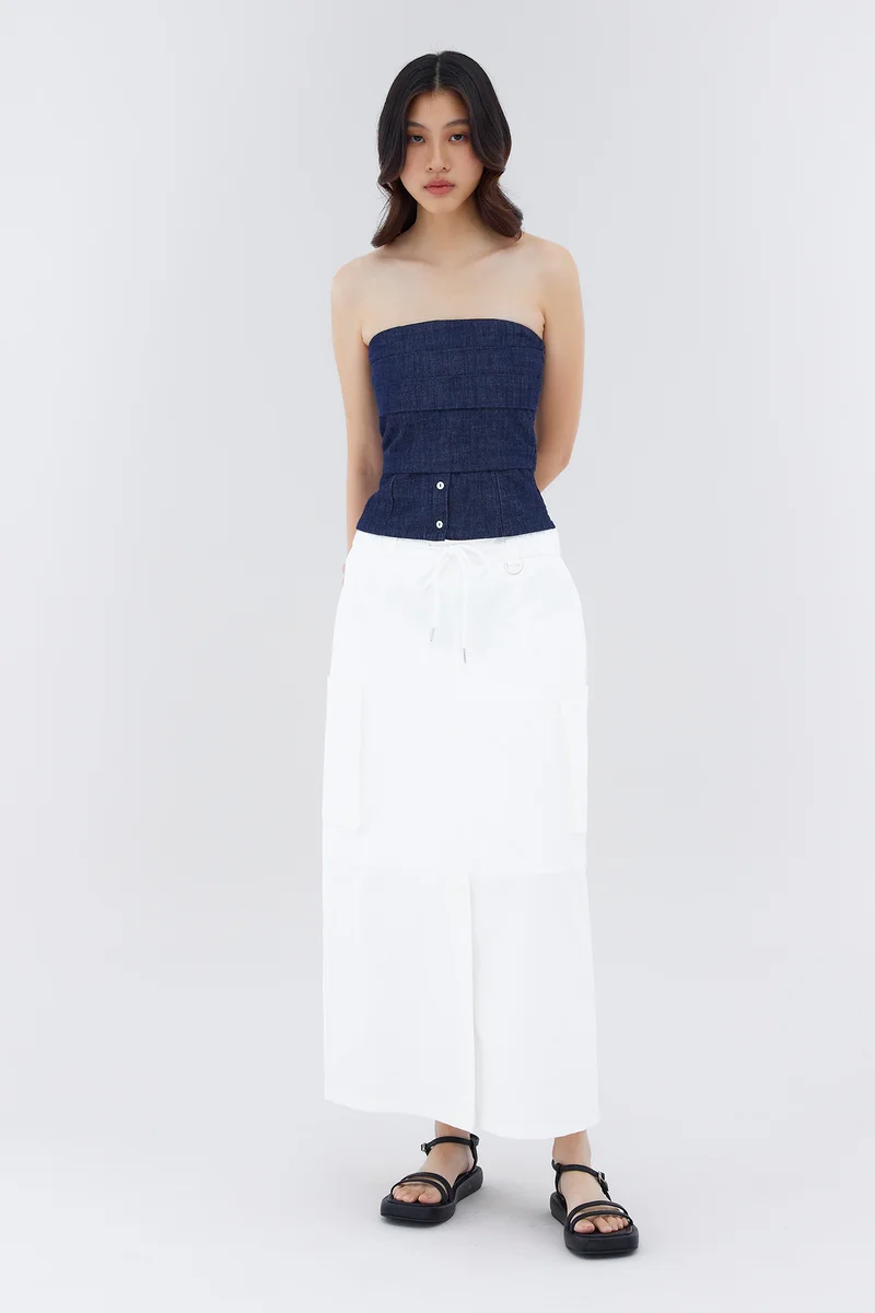 ذا اديتورز ماركت Methel Cargo Skirt