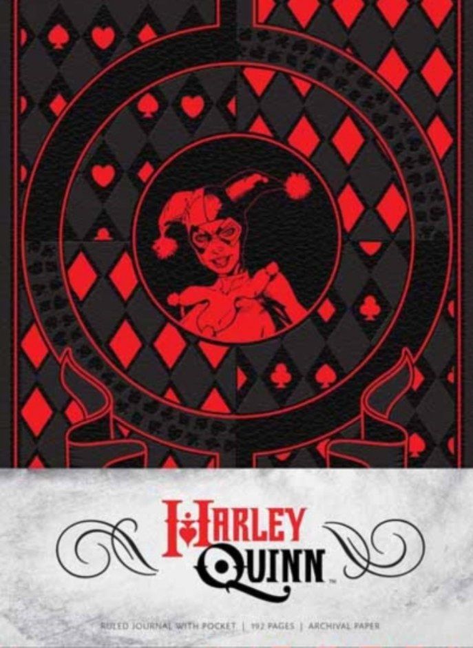 Harley Quinn Hardcover Ruled Journal  - Image 1