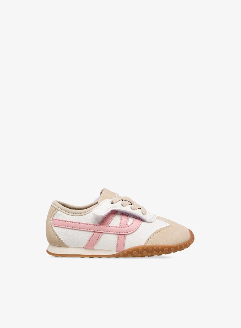 JUNIORS Girls Panelled Sneakers - Image 1