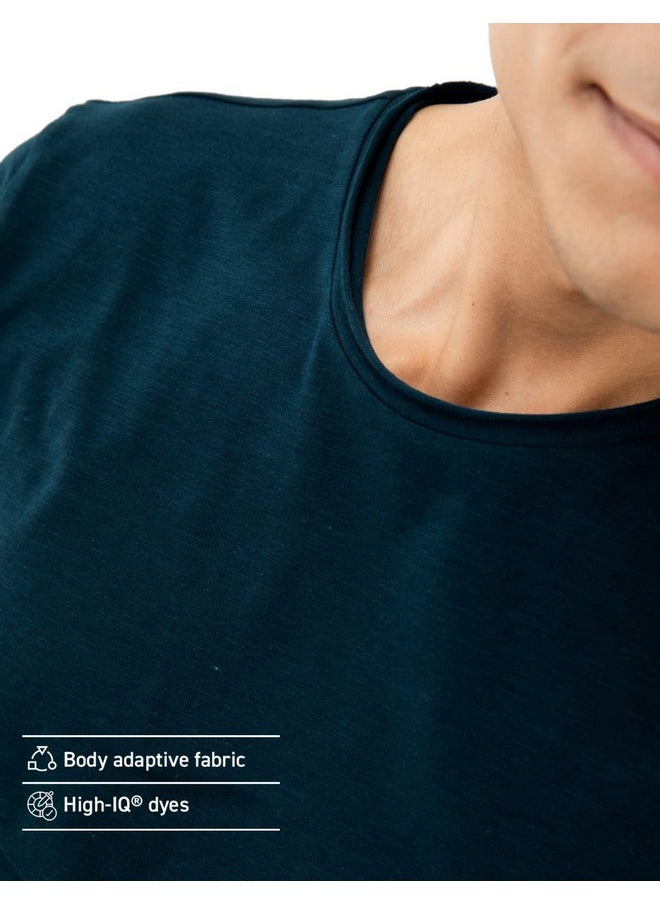 DaMENSCH - DAMENSCH Men’s Slim Fit Cotton-Elastane Blend Half Sleeve Casual T-Shirt | Round Neck T-Shirt - Image 1