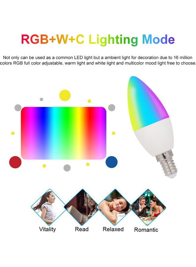 NIBEMINENT Wifi Smart Dimmable Light Multicolour - Image 4
