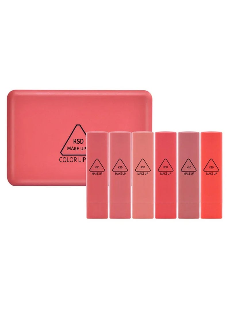 كي إس دي مجموعة أحمر شفاه صغيرة الحجم مكونة من 6 قطع متعدد الألوان - Image 2