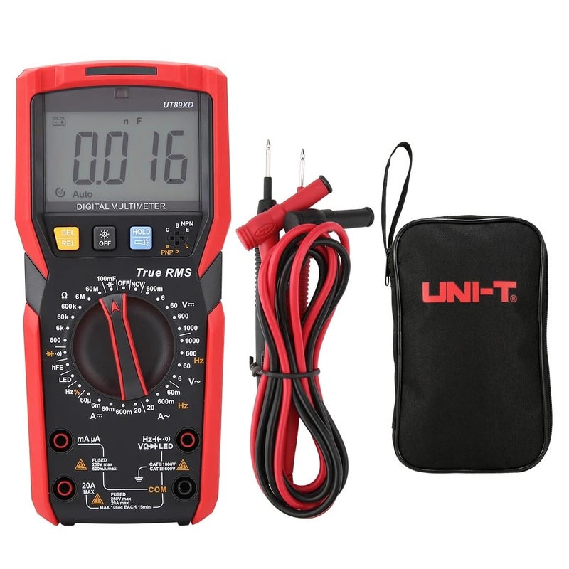 UNI-T UNIT UT89XD Digital Multimeter Professional Tester True RMS ACDC 1000V 20A Voltage Current Temperature Conductance Meter UT89XD - Image 2