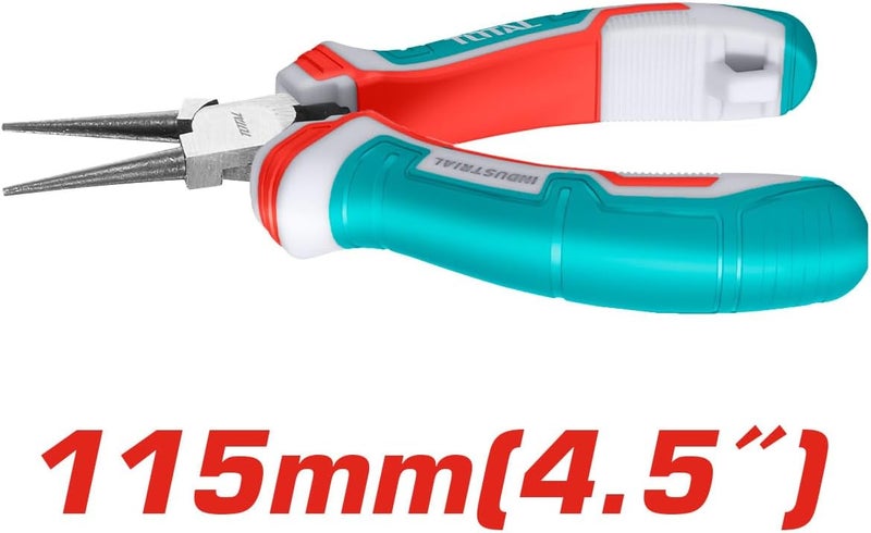 توتال تولز زرادية أنف مستديرة صغيرة توتال 115 مم – مثالية لصناعة المجوهرات، مدمجة ومتعددة الاستخدامات - Image 2