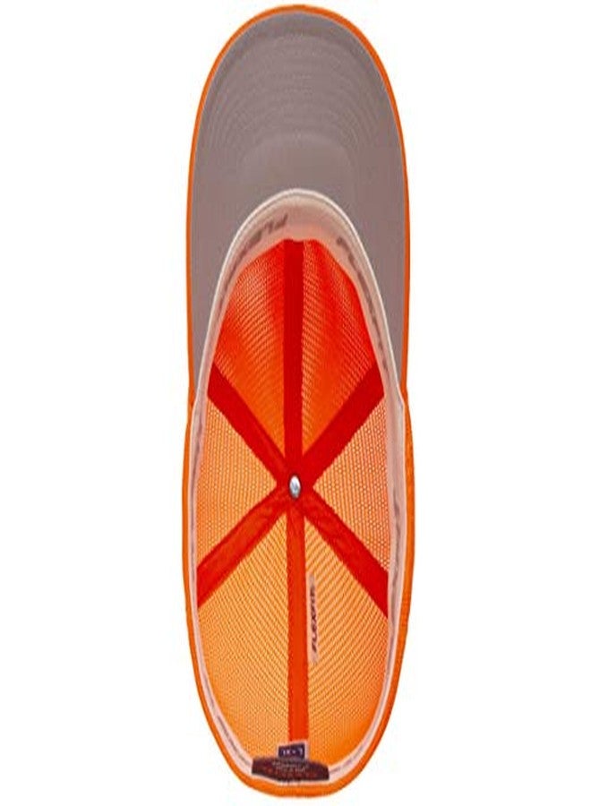 Flexfit Men's 360 Omnimesh Cap, Neon Orange, XX-Large - Image 5