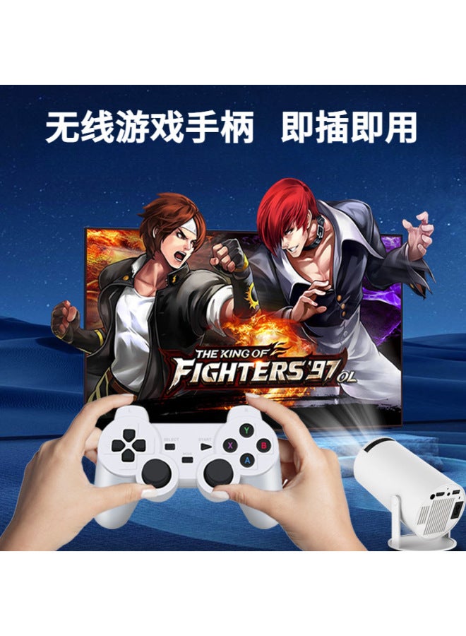 جهاز عرض X10plus وحدة ألعاب فيديو منزلية دقة 4K مع مقبض تحكم جهاز عرض Hy300 جهاز عرض ألعاب دقة 720P - Image 3
