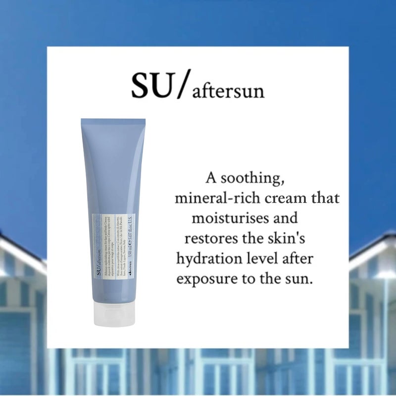 Davines SU Aftersun, Hydrating Skincare Gel To Moisturize, Protect And Smooth Skin, Soothe And Hydrate Reddened Skin After Exposure, 5.07 Fl. Oz. - Image 2