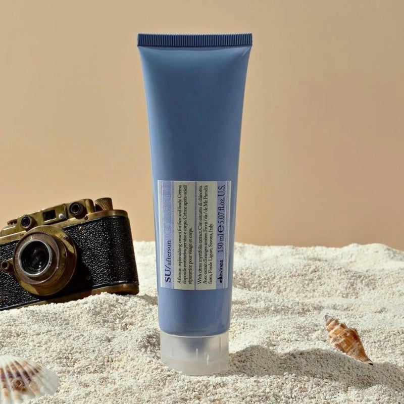 Davines SU Aftersun, Hydrating Skincare Gel To Moisturize, Protect And Smooth Skin, Soothe And Hydrate Reddened Skin After Exposure, 5.07 Fl. Oz. - Image 3