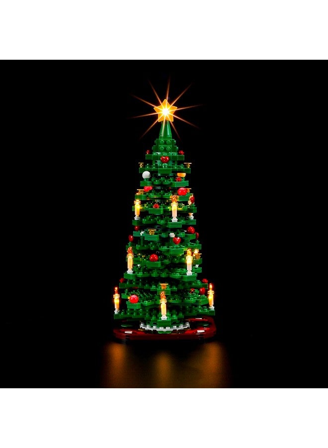 بريكسماكس طقم إضاءة LED لشجرة عيد الميلاد ليجو 40573 - متوافق مع نموذج مكعبات بناء ليجو - لا يتضمن مجموعة ليجو - Image 1