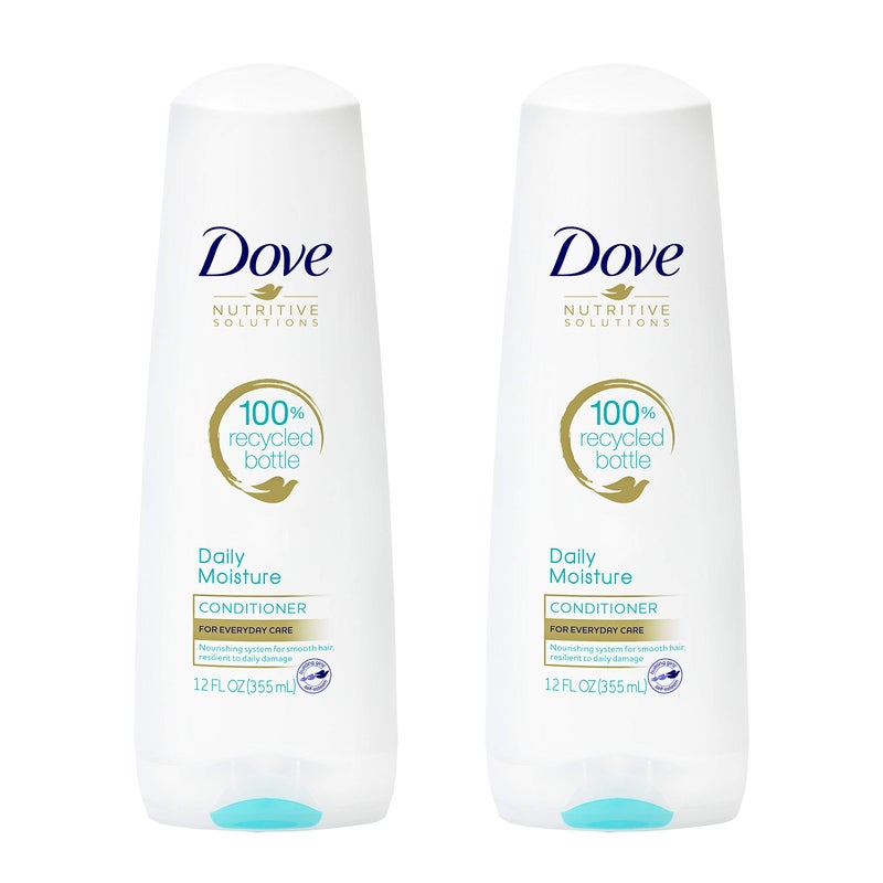 Dove بلسم دوف المغذي للحلول المرطبة للشعر العادي إلى الجاف 12 أونصة - Image 1