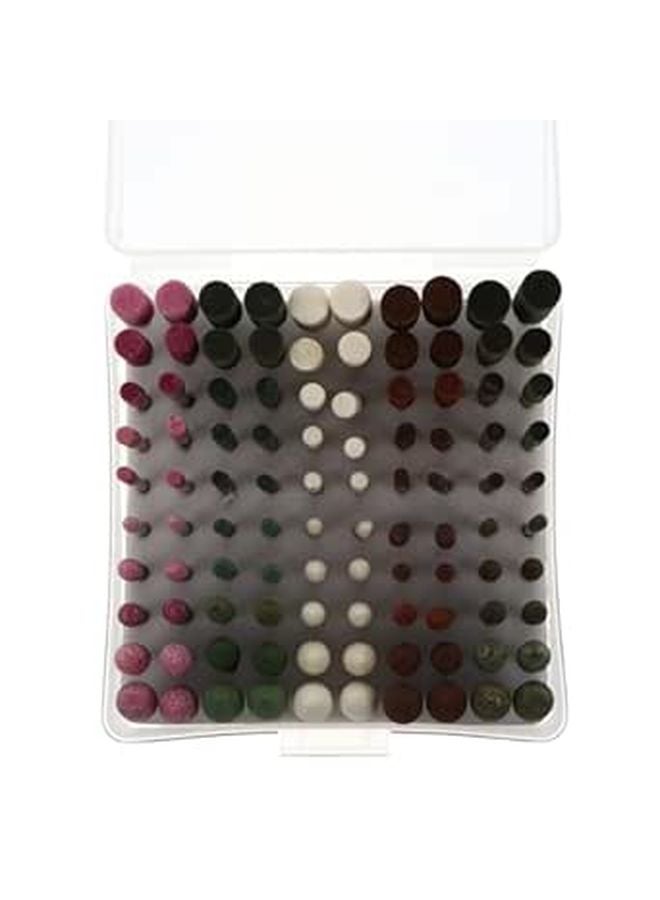 Mixed Grinding Wheel Heads 100pcs For Rotary Tools Metal Rust Removal Polishing - Image 1