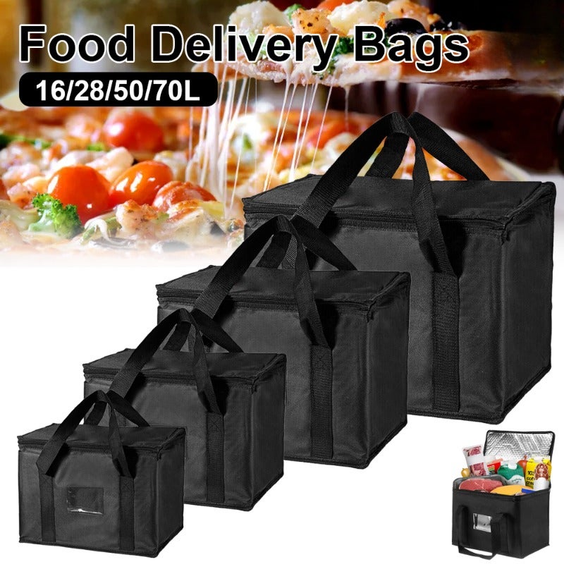 16/28/50/70L Large Capacity Insulated Cooler Tote Bag Thick Aluminum Foil for Beach Picnic Outdoor Travel Portable Holds Food - Image 1