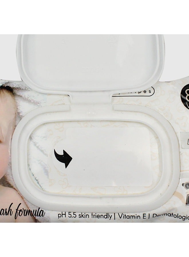 كواليتا مناديل مبللة للأطفال زنك لطفح الحفاض 80 قطعة - Image 3