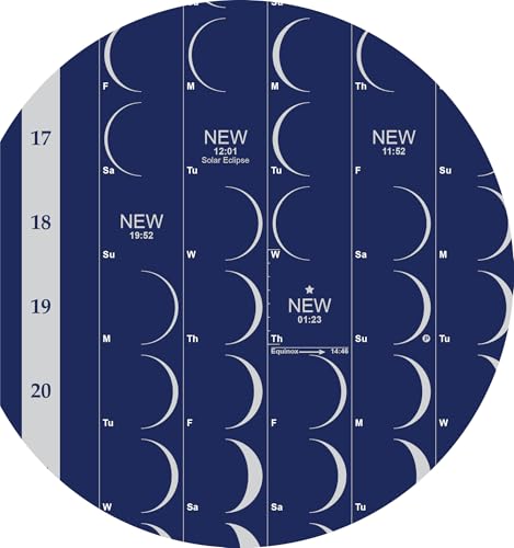 Celestial Products Moon Calendar 2026 Lunar Phases MoonLight - Image 3
