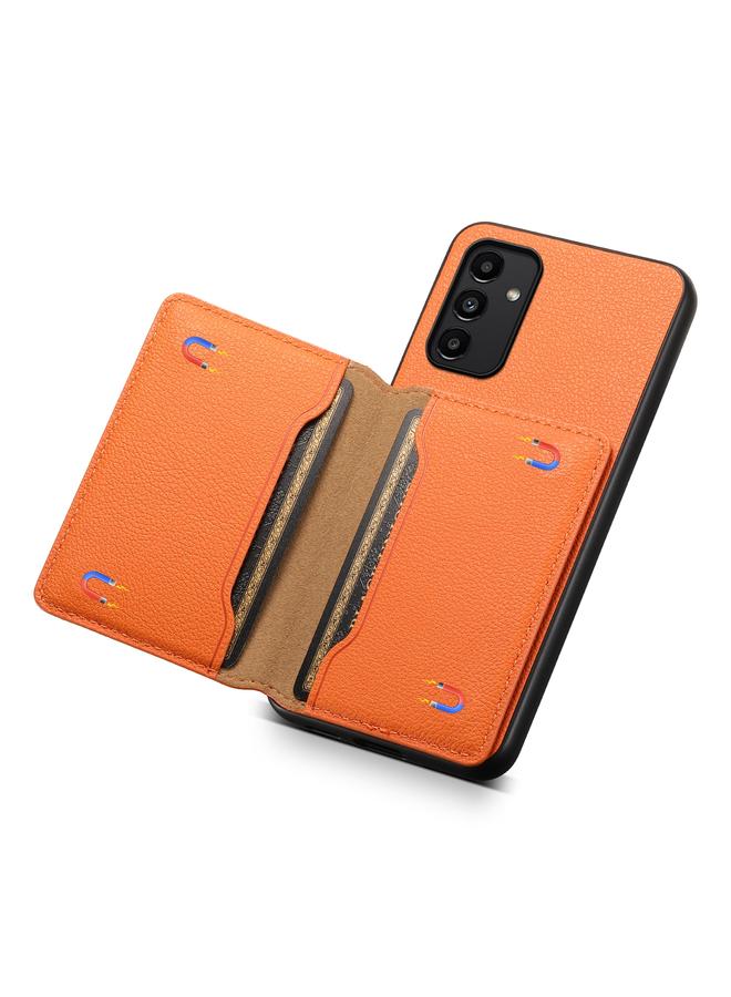 S-TOP Case For Samsung Galaxy A13 5G Calf Texture Card Bag Design Full Coverage Phone Case - Image 5