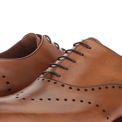 PANGAEA [4 Laces] 2-Pair Pack Waxed Round Oxford Shoe Laces for Dress Shoes Chukka 3/32Inch Thin(#04 Dark Brown,30in (76cm)) - Image 4