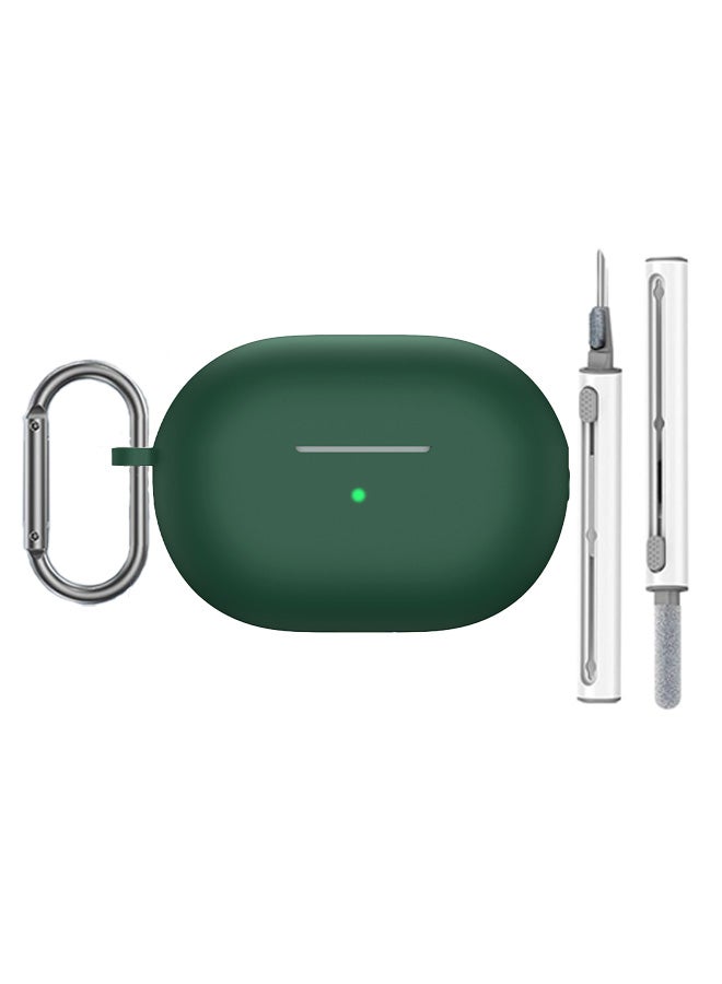 SJet Soft Silicone Protective Case Cover for Huawei FreeArc with Cleaner Kit and Keychain(Green) - Image 1