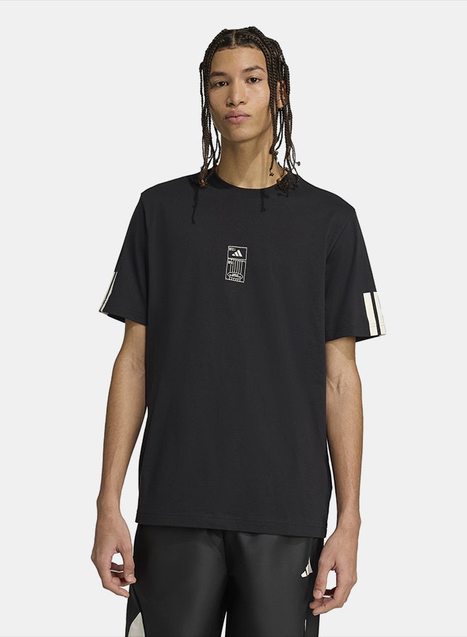 Adidas Stadium Ticket Loose Graphic T-Shirt - Image 3