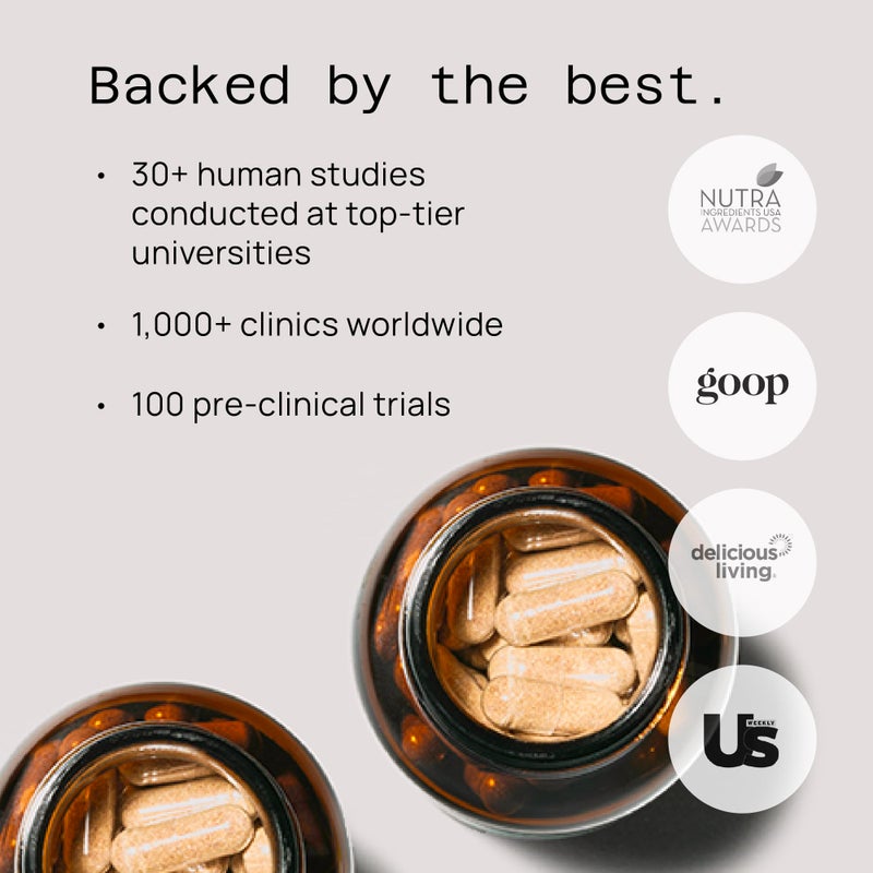 Quality of Life مكمل كينوكو بلاتينوم AHCC العشبي من كواليتي أوف لايف، 750 ملغ من AHCC لكل كبسولة، لدعم المناعة، وظيفة الكبد، الحفاظ على نشاط خلايا القاتل الطبيعي، 1 عبوة، 60 كبسولة نباتية - Image 5