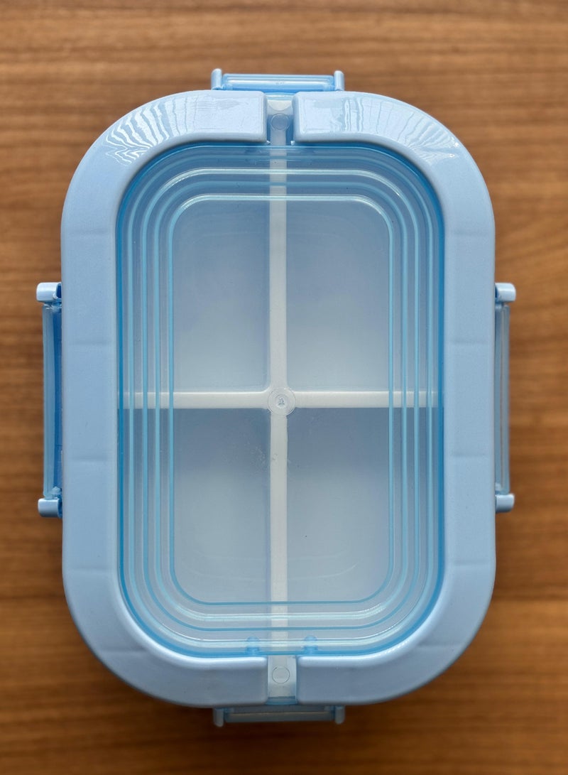 لانش بوكس محمول 3 قطع محكم الغلق – خفيف وسهل الحمل للطعام - Image 1