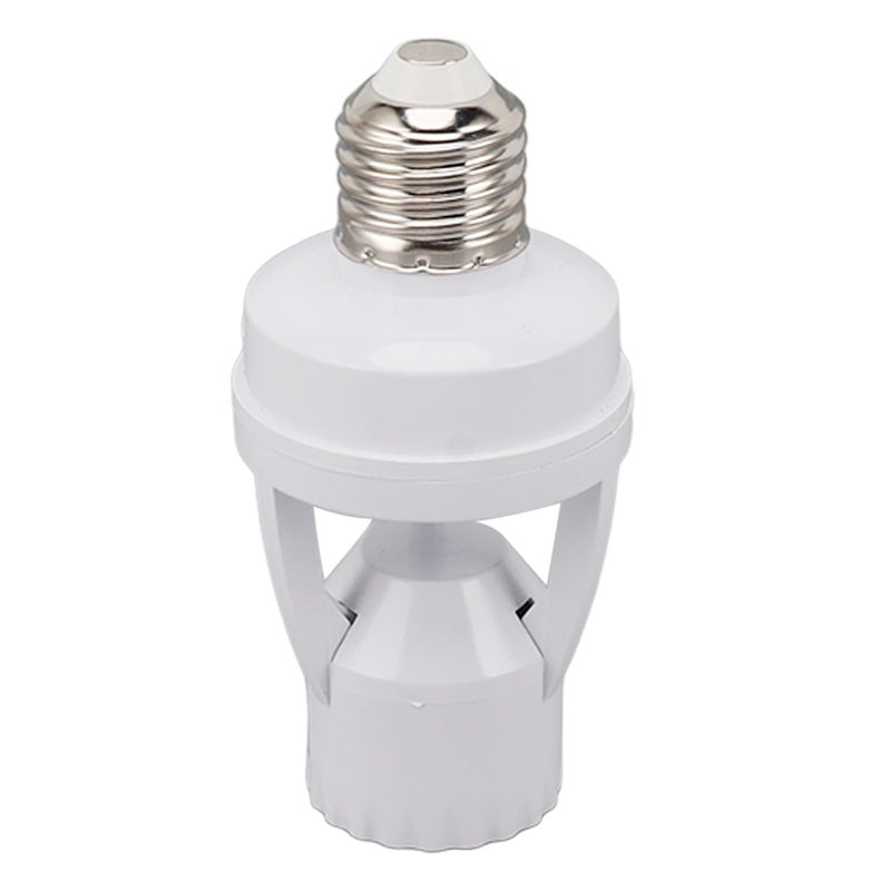 E27 حساس الحركة ضوء مقبس تلقائي تشغيل إيقاف حل إضاءة المنزل - Image 5