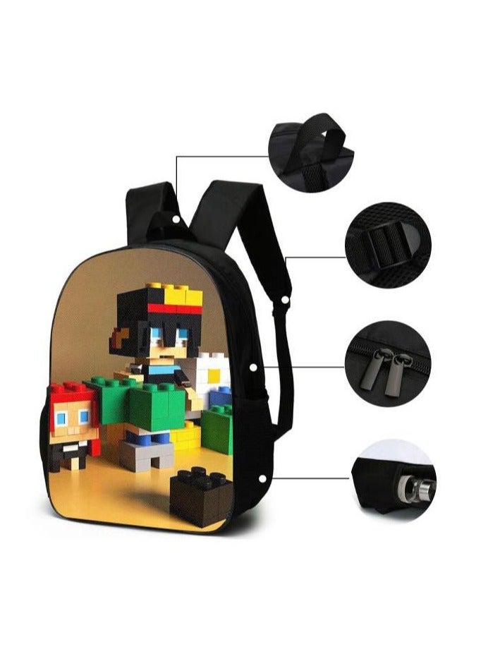 Cartoon style universal three-piece schoolbag - 454  - Image 5