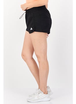 Adidas Women Sportswear Fit Perforated Pacer Training Shorts, Black  - Image 3