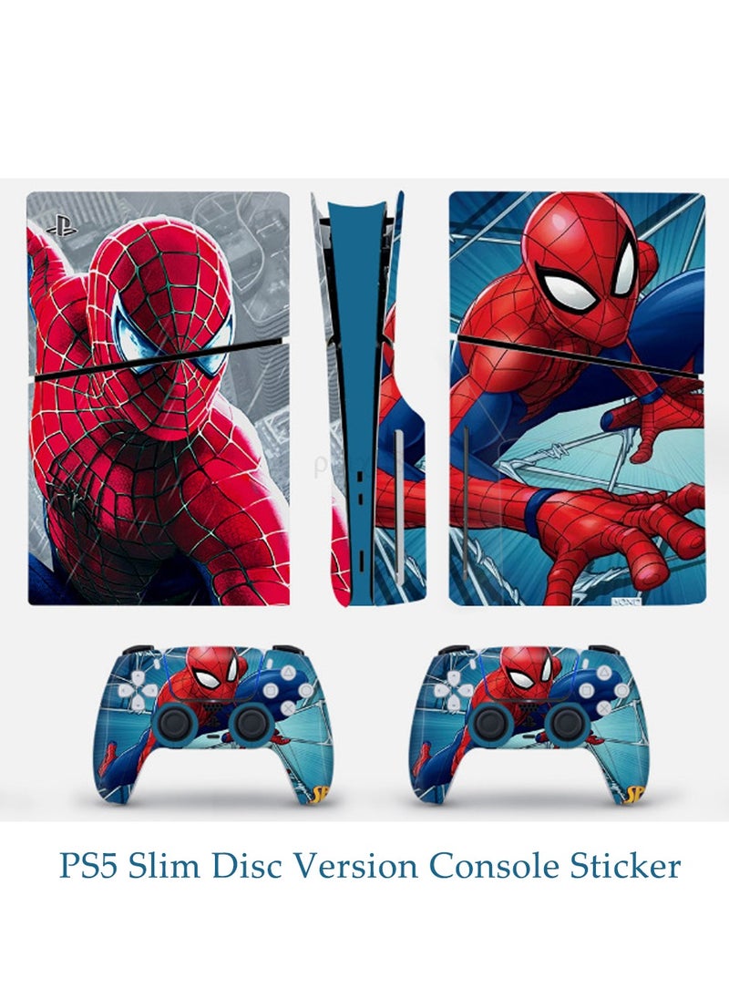 X-level - ستيكر لجهاز PS5 سليم نسخة الأقراص، ستيكر لجهاز PS5 سليم غلاف فينيل لدوائر التحكم بلاي ستيشن 5 سليم، ستيكر فيلم حماية كامل ملصق متوافق مع إصدار قرص PS5 سليم - Image 1