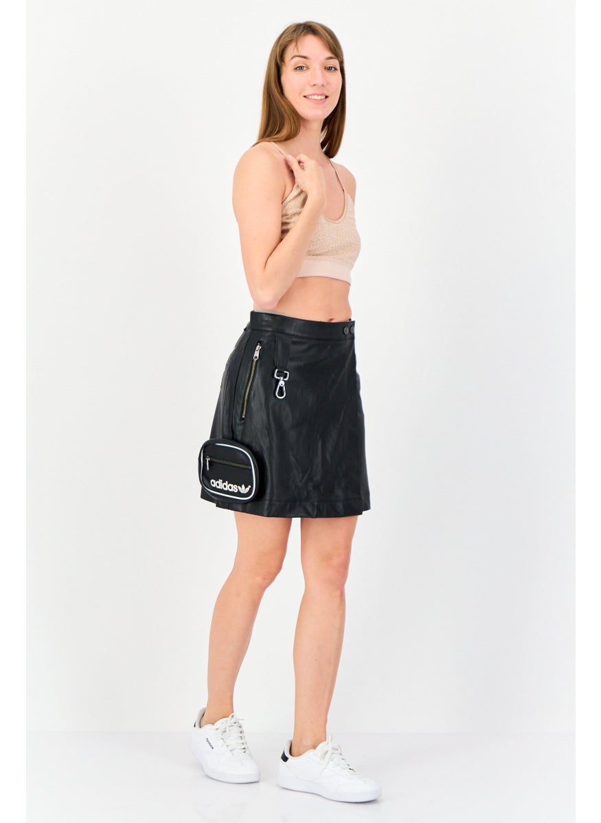 adidas Originals Women Sportswear Fit Outdoor Skirts, Black  - Image 3