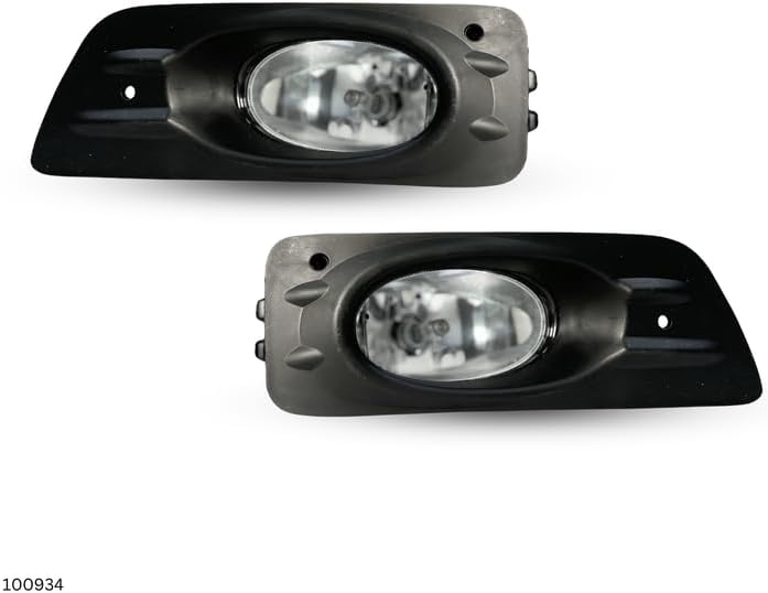 VISH Aftermarket Foglamp Set for Honda Accord 2006-2007 - Compatible Replacement Fog Lamp Assembly - Image 1