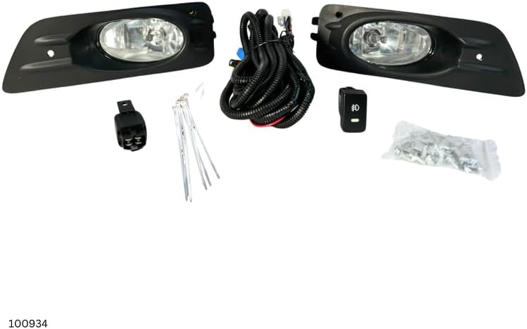 VISH Aftermarket Foglamp Set for Honda Accord 2006-2007 - Compatible Replacement Fog Lamp Assembly - Image 3