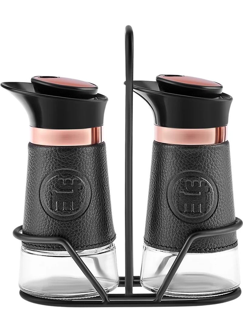 Karaca Latin Leather 2-Piece Spice Jar Set