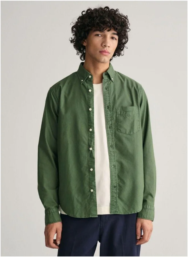 GANT Gant Regular Fit Sunfaded Archive Oxford Shirt