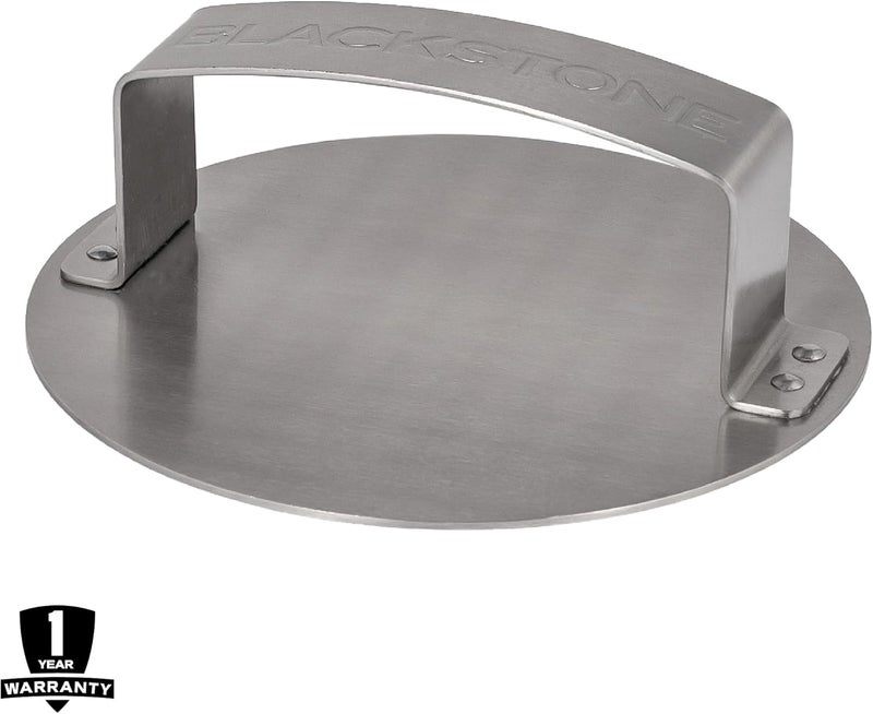 BLACKSTONE Smash & Sear Press – Smash Burger Tool for Griddle, Grill, Hamburger, Meat, Panini, Bacon, Sandwich, Steak – Metal Stainless Steel Food Press & Patty Maker – Meat & Veggie Burger Smasher - Image 3