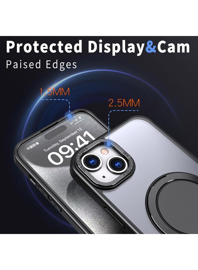 اس-توب جراب لهاتف iPhone 14 Plus مع حامل مغناطيسي يدور 360 درجة من MagSafe - Image 5