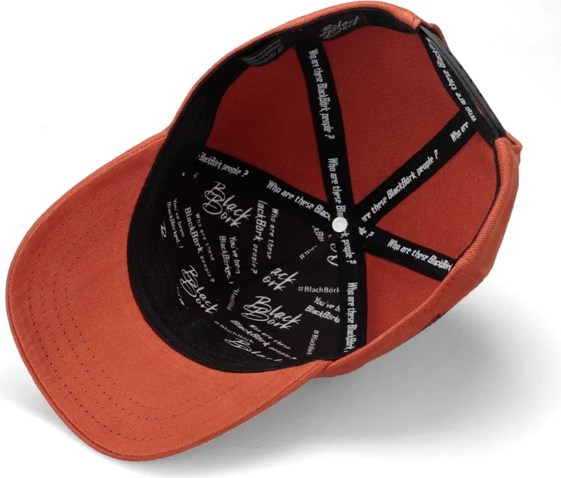 Black Börk BlackBörk V1 Kids Baseball King - Brick Children's Hat (Cap) with 102 Code Logo