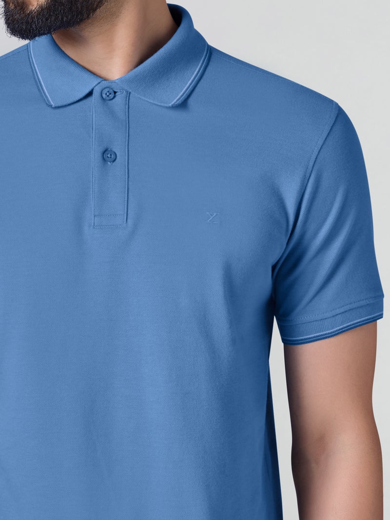 اكس واي اكس اكس تيشيرت بولو XYXX من القطن الصلب بنصف كم للرجال - Image 4