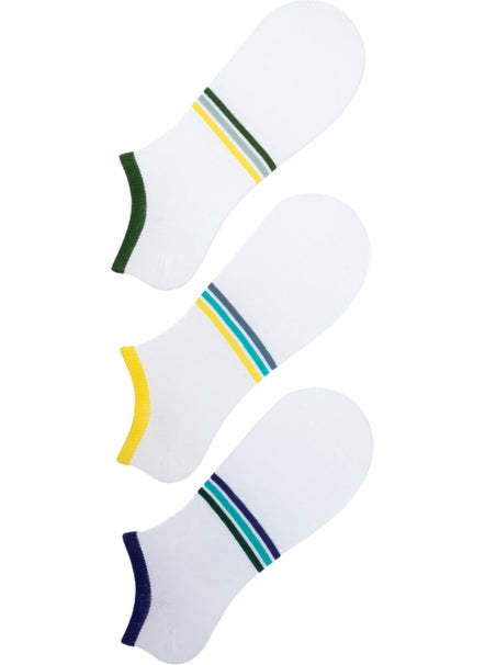 The Socks Company 3 Pairs of Men's Booties Socks  - Image 4