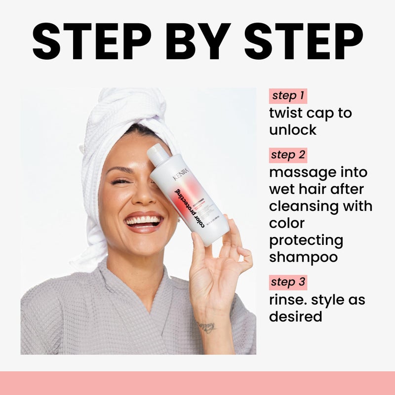 Kenra Professional Color Protecting Conditioner | Color Safe | Maintain Over 95% Color Vibrancy Through 40 Washes | Enhances Shine | pH-balancing System | Color Maintenance | All Hair Types - Image 4