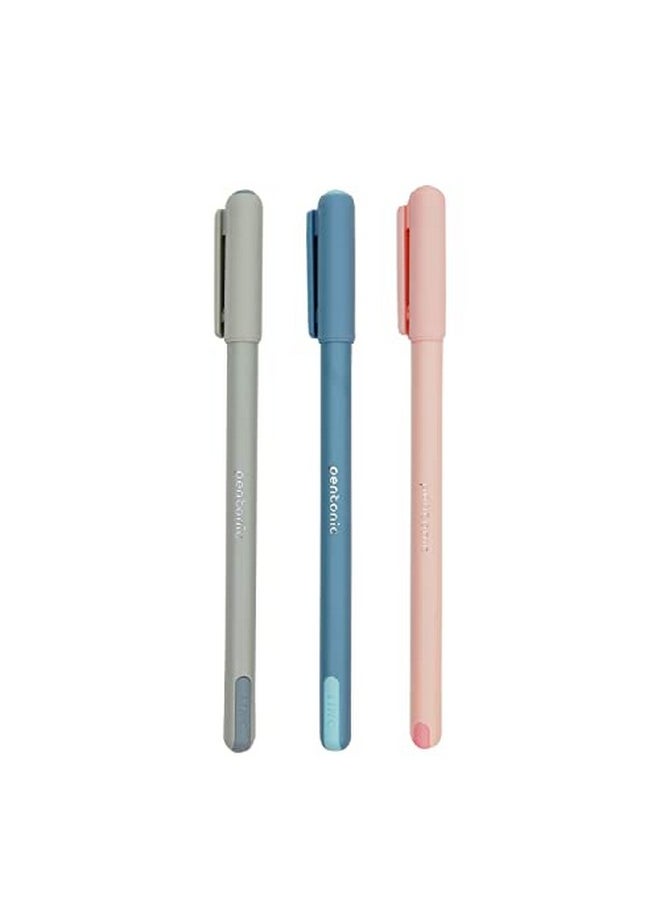 Pentonic Pentonic Frost 0.7 mm Ball Point Pen Tumbler Pack | Cool Pastel Body Colors | Blue, Black & Red Ink | Set of 100 Pcs  - Image 3