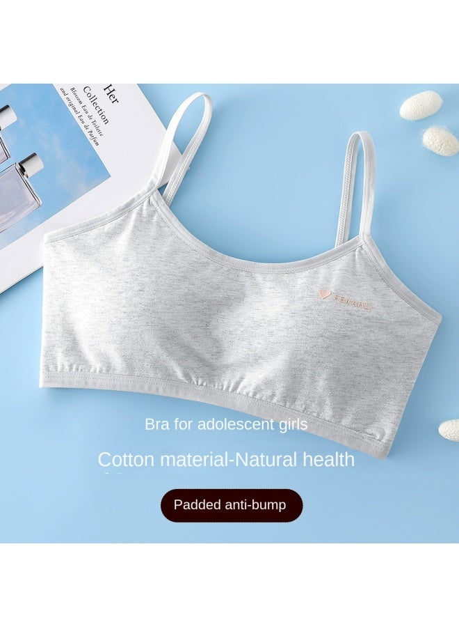 Fenton 100% Cotton Cup [stages 2-3] Growth Period 12-16 Years Wire-free Spring/summer Underwear Teen Bra - Image 2