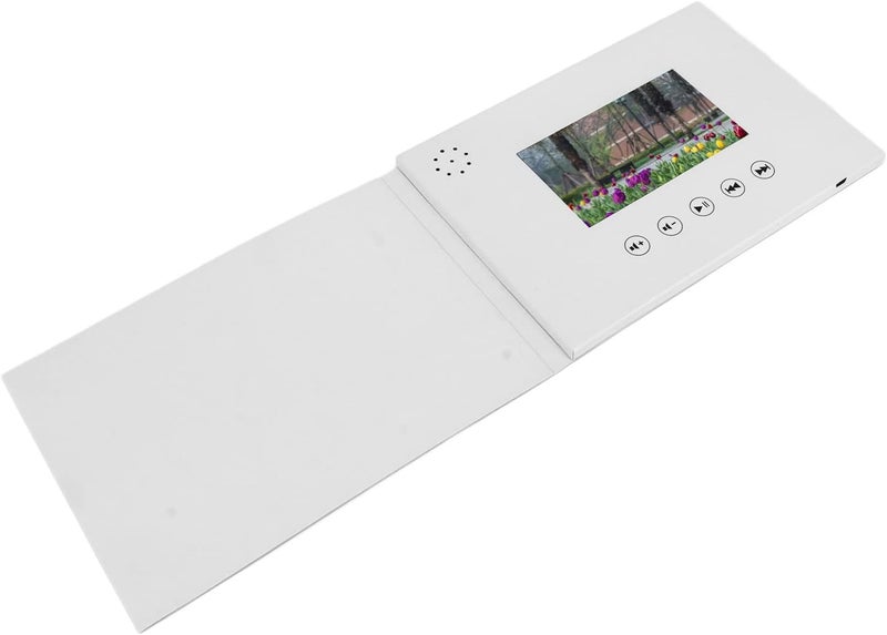 Video Greeting Card, Video Brochure Electronic Greeting Card with LCD Screen, Portable Video Greeting Card, for Birthday Christmas Anniversary (4.3inch) - Image 2