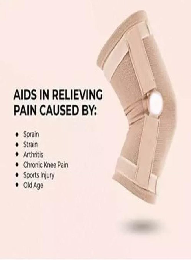 MEDTRIX Hinged Knee Cap Knee Support Knee Sprain & Strain Arthritis (XL (42.5 cm to 47.5 cm)) - Image 3