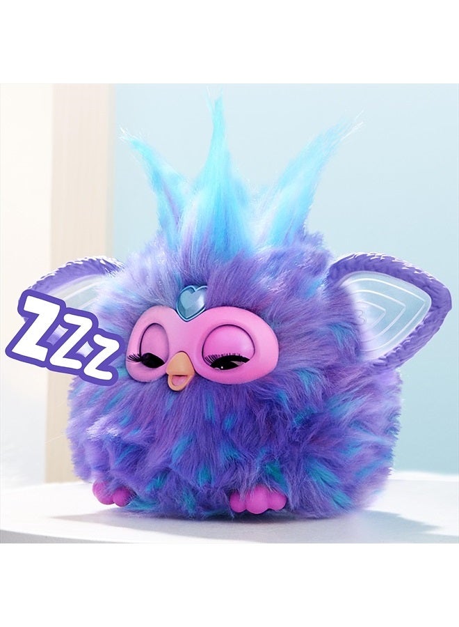 Furby أرجواني، 15 إكسسوارات موضة، ألعاب قماشية تفاعلية للأطفال من عمر 6 سنوات وما فوق، تعمل بالصوت، - Image 5