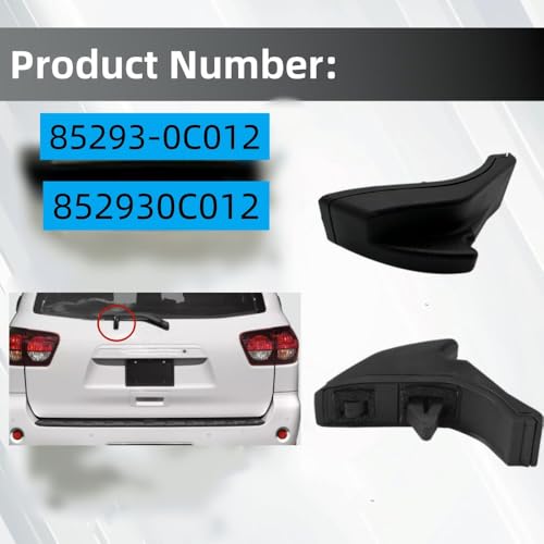 KDFUHRUI Rear Wiper Arm Stopper For 2008-2020 Toyota Sequoia 85293-0C012 - Image 2