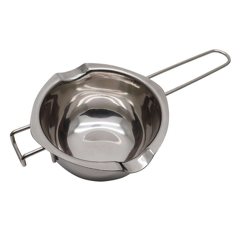 EIKS EIKS Boiler Pot Melting Bowl with SUS304 Stainless Steel for Melting Chocolate Candy Cheese Butter and Candle Wax Making Capacity 400ML13oz