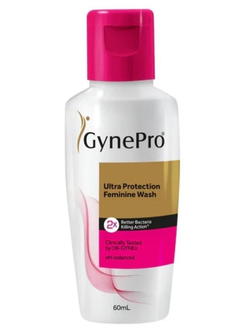 GynePro Ultra Protection Feminine Wash 60 ml - Image 1