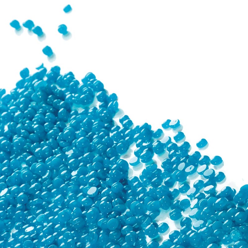 Satin Smooth Titanium Blue Hard Wax with Azulene Oil & Vitamin E, Thin Film Pebble Wax for Coarse Hair, Brazilian Bikini Waxing, Ideal for Sensitive Skin, Hair Removal Wax, 35oz - Image 4